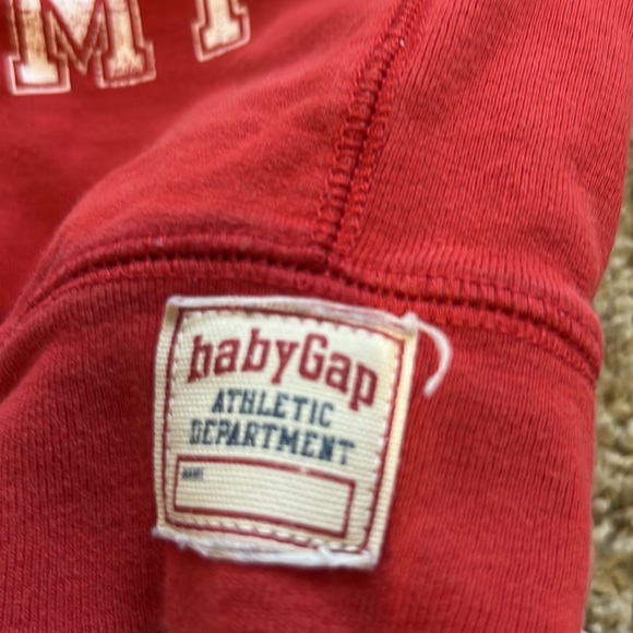 Unisex Baby Gap valentines sweatshirt size 2t - Picture 4 of 5